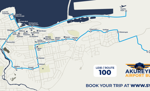 New schedule for the Airport Bus from the 1st of June 2024 and a new route map